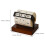 Vintage Bureaukalender Met Metalen Roterend 2