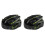 2Pièces Casque Noir Ajustable Avec Lunettes Magnetiques 2