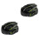 2Pièces Casque Noir Ajustable Avec Lunettes Magnetiques 3