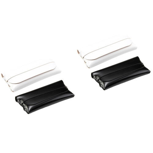 4Pièces Étuis Lunettes Cuir Mixte Rangement Facile 2