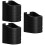 3Pièces Support ABS Noir Durable 6