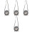4Pièces -Monnaie Coton Sac Petites Change Bag 2