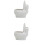 2Pièces Pot De Toilette Durable Pour Usage 4