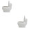 2Pièces Pot De Toilette Durable Pour Usage 5