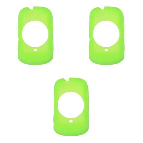 3Pièces Couvre-GPS Silicone Vert Résistant Et Souple 2