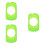 3Pièces Couvre-GPS Silicone Vert Résistant Et Souple 7