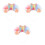 3St Kinder Hoofdband Zeemeermin Met En Versiering Multi 2