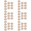 60Pièces Base Broche Métal Accessoires DIY Faits Main 7