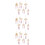18Ensembles Pendules Décoratives En Bois DIY Pour Enfants Beige 7