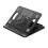 4Pièces Support Pliable Laptop Antidérapant Réglable Noir 2