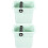 2Pièces Accessoire Café Knock Box En Vert Clair 4