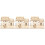 3Pièces Maison Beige En Bois Et Décorative 7