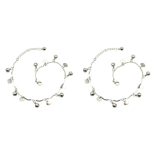 2Pièces Bracelet De Argent Design Style 1