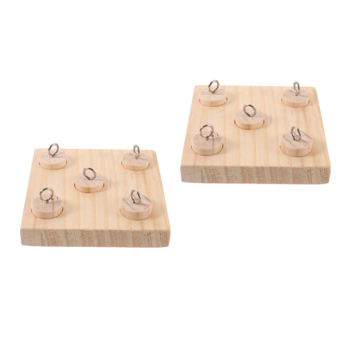 2Sets Compact Kauwspeelgoed Dieren Speelgoed 2
