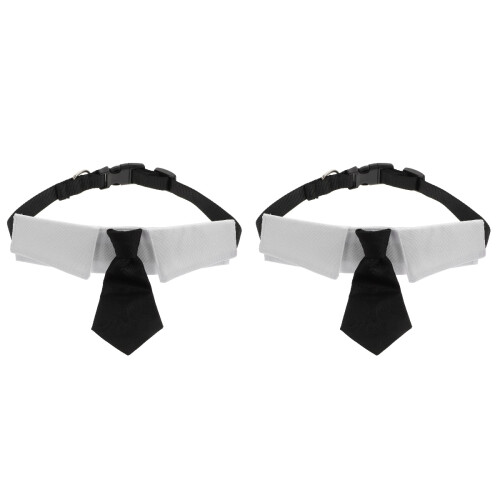 2Pièces Cravates Pour Chats Accessoires De 1