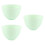 3Pièces Bols Polyvalents Vert Silicone, Mélange Et Conservation 6