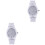 2Pièces Enfants Silicone Transparent Pailleté Ajustable 2