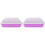 2Pièces Plateau Germination Violet En PP Pour Semis Rapide Durable 2
