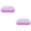 2Pièces Plateau Germination Violet En PP Pour Semis Rapide Durable 6