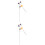 2St Mode Haarstok Magnolia Haarpin Retro Accessoire Multi 5