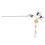 2St Mode Haarstok Magnolia Haarpin Retro Accessoire Multi 9