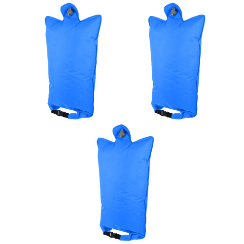 3Pièces Inflatable Tpu Bleu Portable Usage Extérieur 2