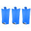 3Pièces Inflatable Tpu Bleu Portable Usage Extérieur 4