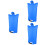 3Pièces Inflatable Tpu Bleu Portable Usage Extérieur 6