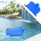 3Pièces Inflatable Tpu Bleu Portable Usage Extérieur 10
