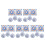 100Pièces Serviettes Jetables Douces Hanukkah Thème Festif 7