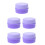 5Ensembles Contenants Silicone Violet Pour Lotion Et Crème Voyage 6