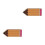 2Pièces Porte-Crayons En Bois Style Crayon Idéal École 7