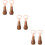 6Pièces Ouvre-Bouteilles Manuel Bois Clair Portable 8