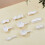 1 Pcs Ceramic Chopsticks Rest Stand Nordic Style Sticks Holder Fork Stand Spoon Tableware Holder () 3