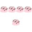 5St Roze PVC Ijsbal Display Props Kunstijs Scoops Voor 3