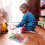 2Ensembles Jouet Multi-Couleurs Gobang Et Dames Durable Pour Enfants 3