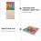2Ensembles Jouet Multi-Couleurs Gobang Et Dames Durable Pour Enfants 5