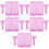 10Ensembles Plateau Et Spatule Violet Pour À DIY 7