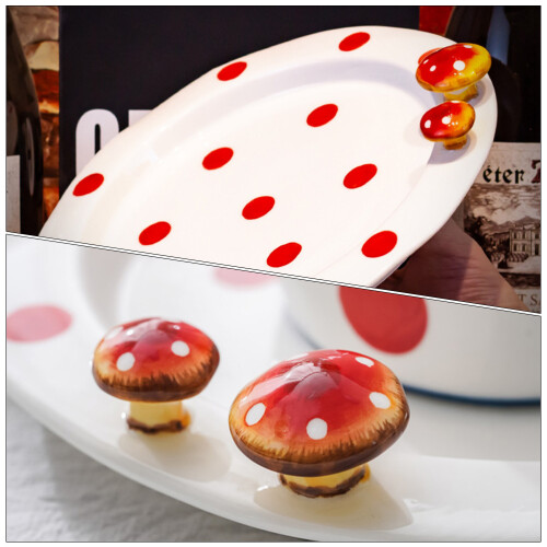 Céramique Champignon Assortie Pour Repas 2