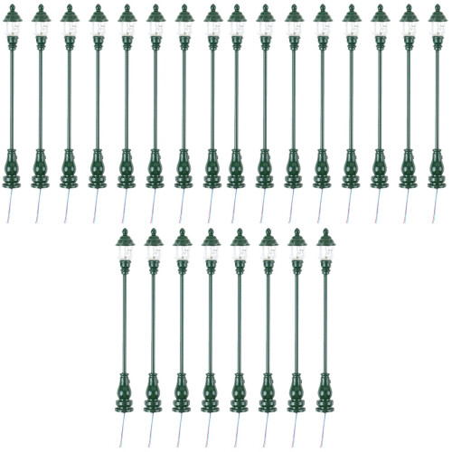24St Mini Groen Straatlantaarn Model Sfeervolle Mini Decor 1