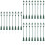 24St Mini Groen Straatlantaarn Model Sfeervolle Mini Decor 5