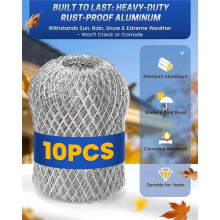 Gutter Downspout Guard,Downspout Filter Strainers Gutter Leaf Block for 2-4IN Downspouts,for Roof Yard Drainage