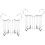 4St Non Piercing Tassel Ear Cuff Oorbellen Dames 3