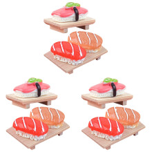 6St Mini Display Eten Models Assorti Kleur Voor Huisdecoratie