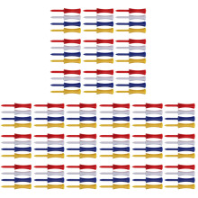 300St Plastic Mat Tees 70Mm in Diverse Kleuren Voor