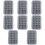 8St Bobbin Opbergdoos Plastic Met Spons Praktisch En Compact 8