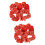 8St Stretch Haarbanden, Elastische Scrunchies Voor 6