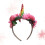 Bandeau Adorable Corne Fleurs Pour Enfant 6
