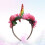 Bandeau Adorable Corne Fleurs Pour Enfant 8