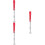 3Pièces Béquilles Aluminium Rouges Stables Pour Scooter Et 6